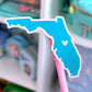 Glitter Waterproof Sticker - Florida Project