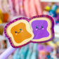 Glitter Waterproof Sticker - PB&J