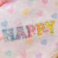 Glitter Waterproof Sticker - HAPPY