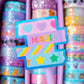Waterproof Sticker - Washi Stack