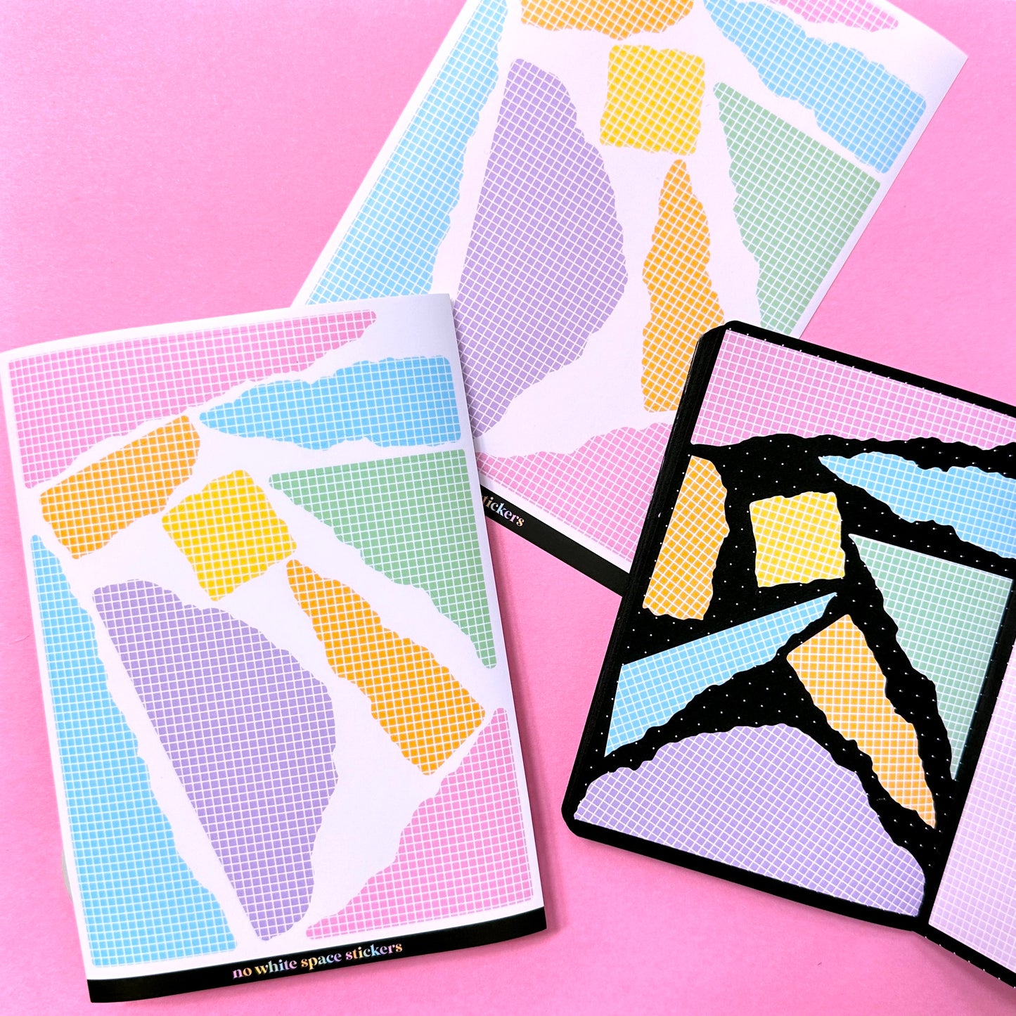 Journaling Page Rip Stickers - Pastel