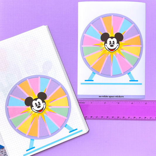 $1 DEAL - 5"x7" LARGE Journal/Paper  Sticker - Funwheel