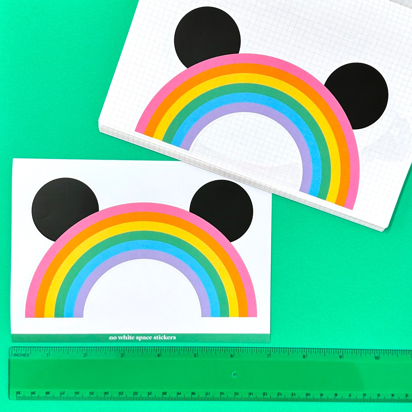 5"x7" LARGE Deco Sticker - Magic Rainbow