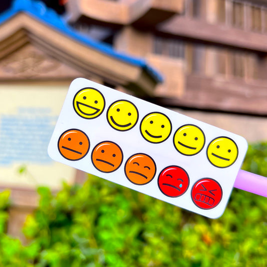 Vinyl Waterproof Sticker - Pain Scale