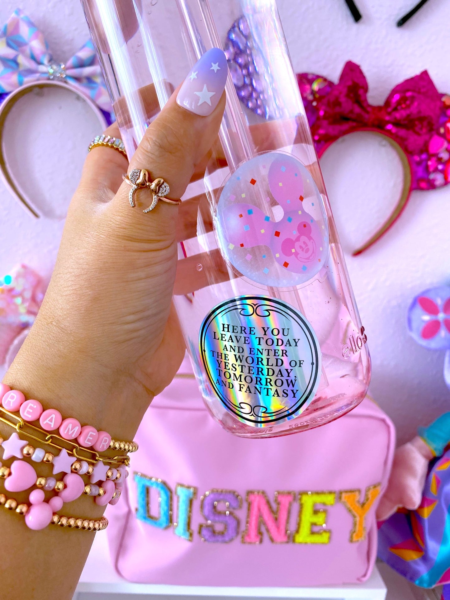 WATERPROOF STICKER - Holographic MK Entrance Plaque