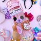 WATERPROOF STICKER - GLITTER Sorcerer Hat