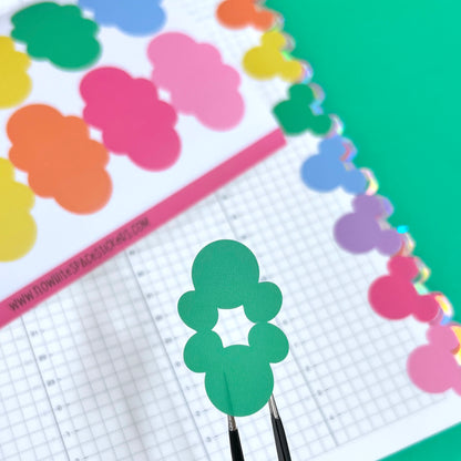 $1 DEAL - Medium Mouse Tabs - Rainbow