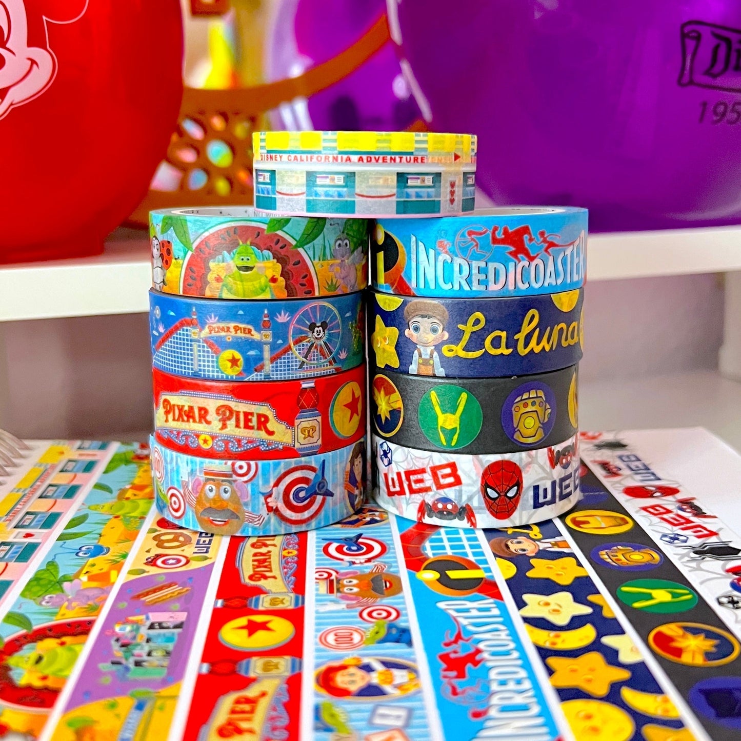 15MM Washi Tape - DCA Bugland Extinct
