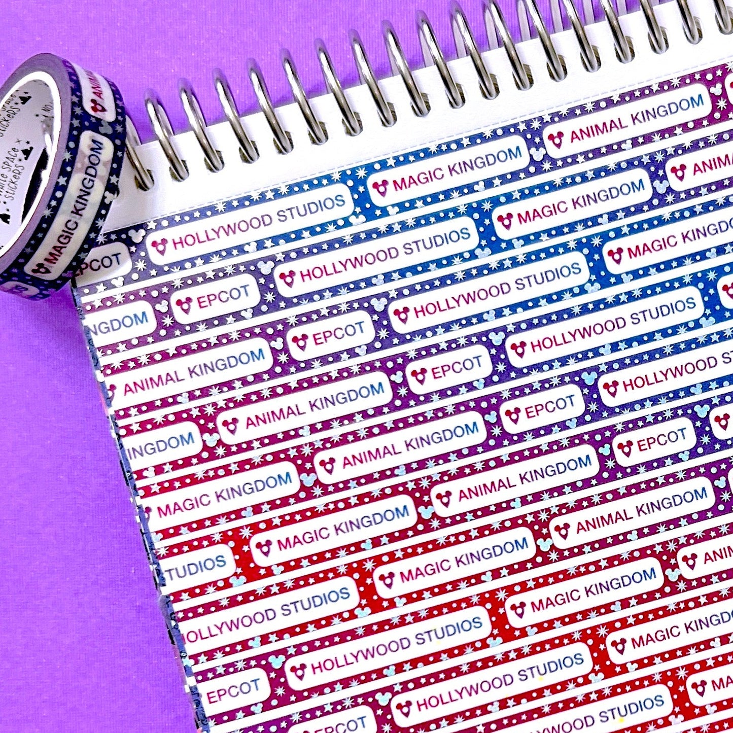 $1 DEAL - 10MM Washi Tape - Magical Geotags