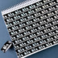 2021 WASHI TAPE *REMIX* - 15MM Hitchhiking Ghosts (REMIX)