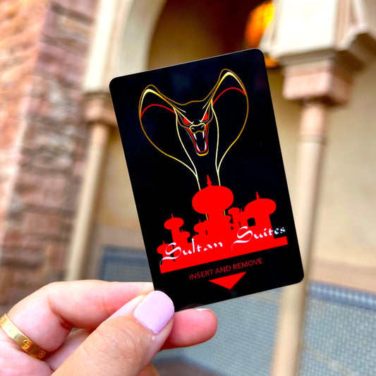 PVC Washi Card - Agrabah Sultan Suites