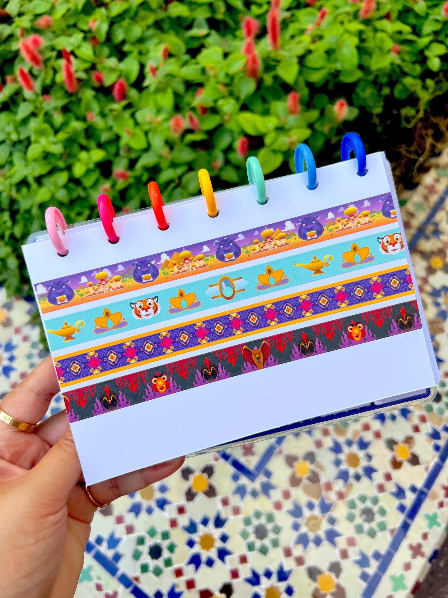 $1 DEAL! 15MM Washi Tape - Jasmine (ALADDIN)