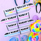 WATERPROOF STICKER - Monorail