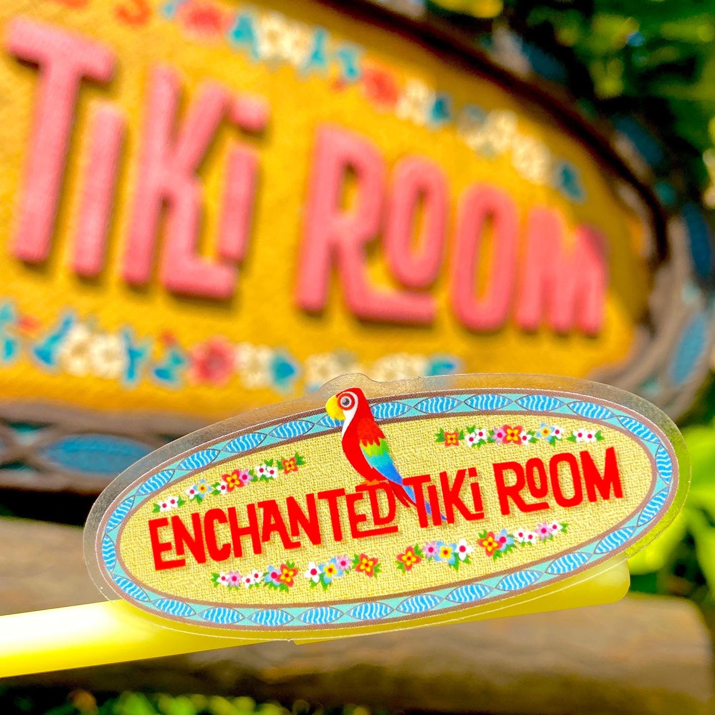 WATERPROOF STICKER - Adventureland Tiki Room