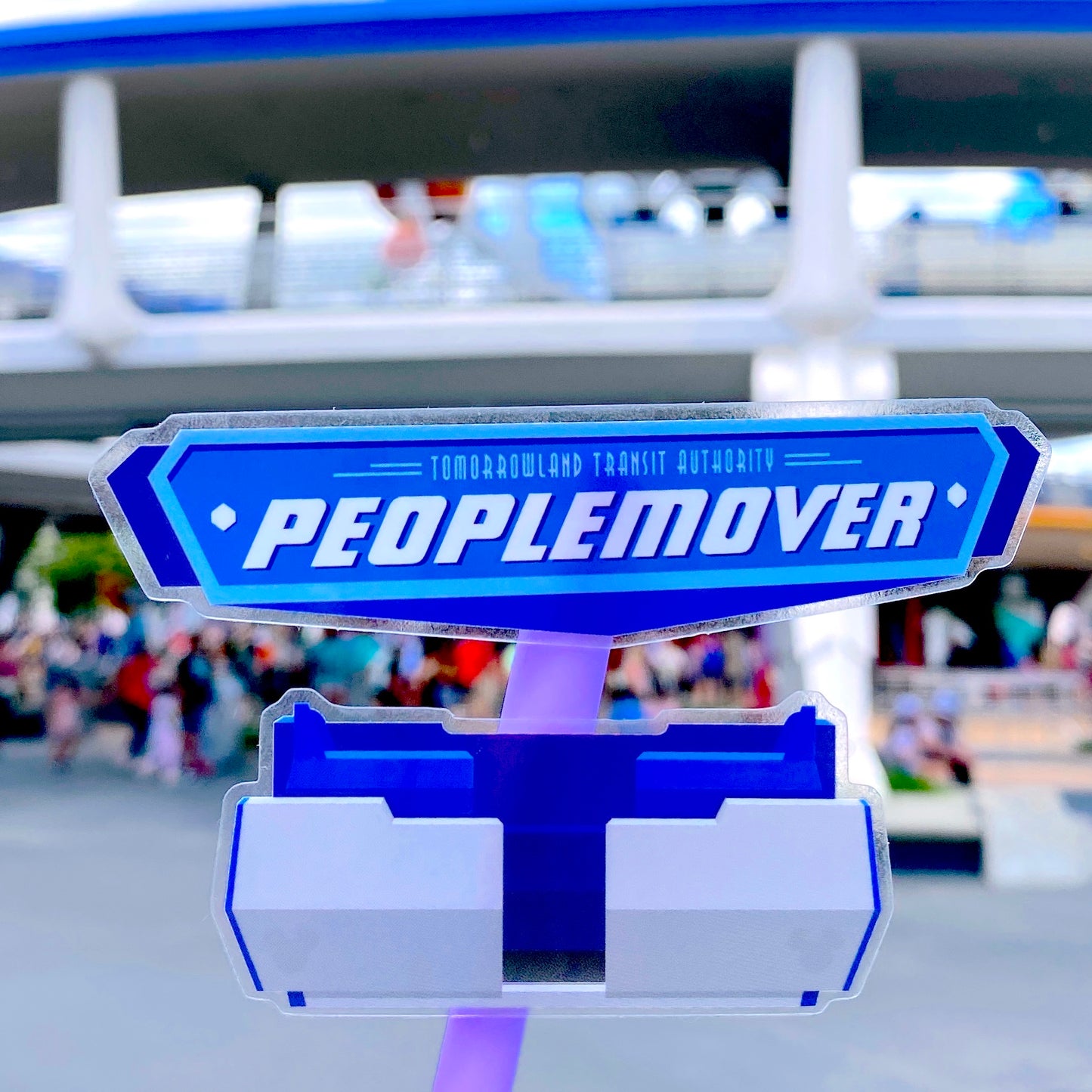 WATERPROOF STICKER - Tomorrowland People Mover DUO