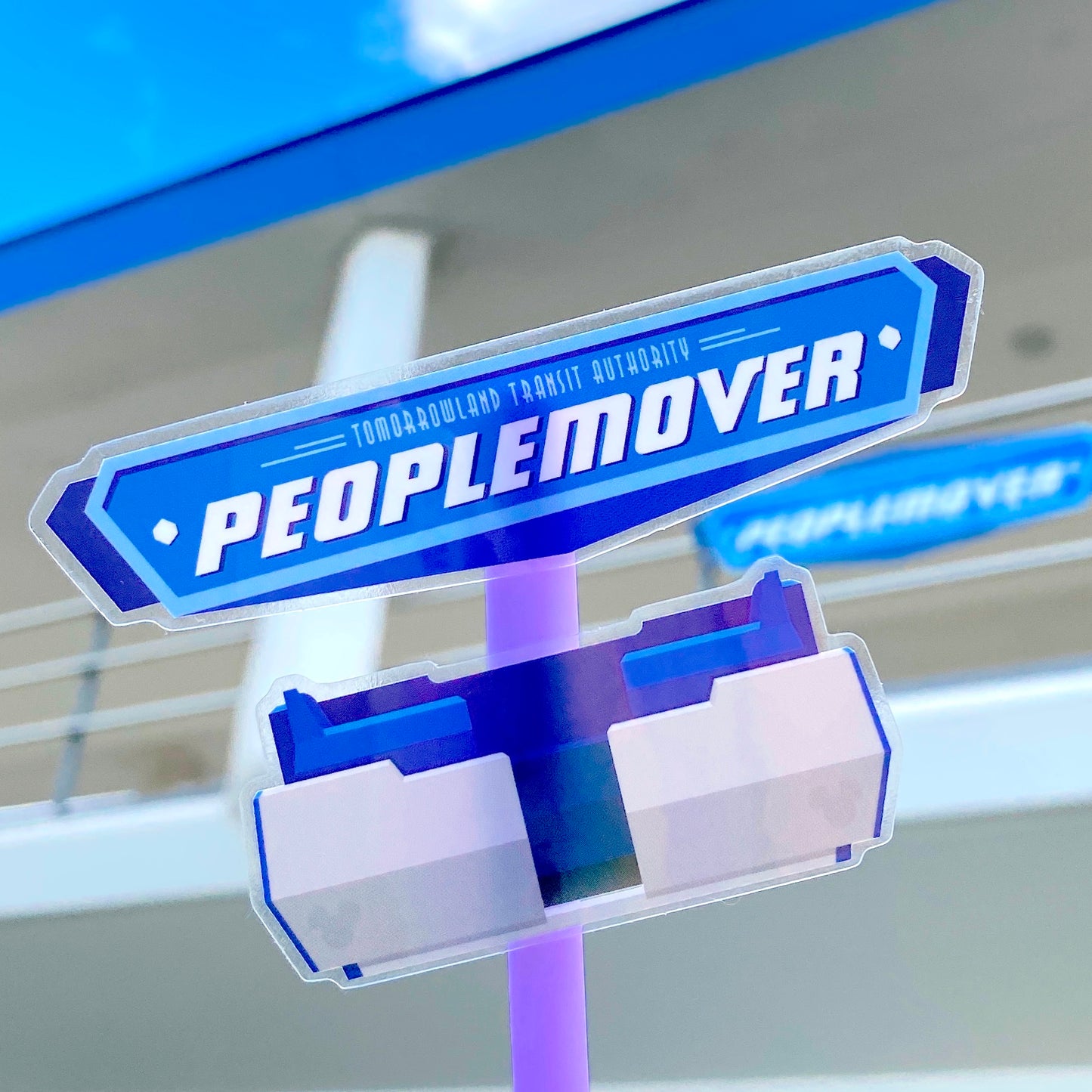 WATERPROOF STICKER - Tomorrowland People Mover DUO