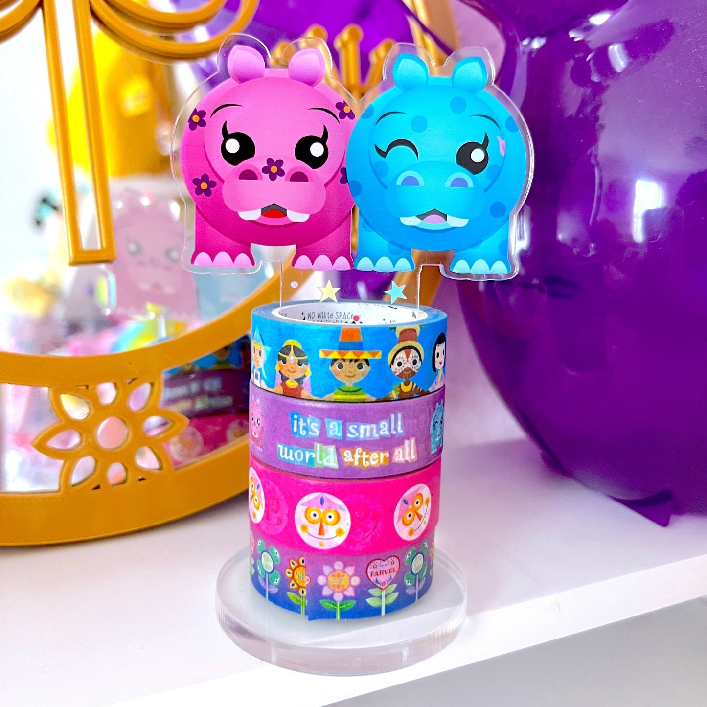 $1 DEAL! 15MM Washi Tape - Small World Kids (SMALL WORLD)