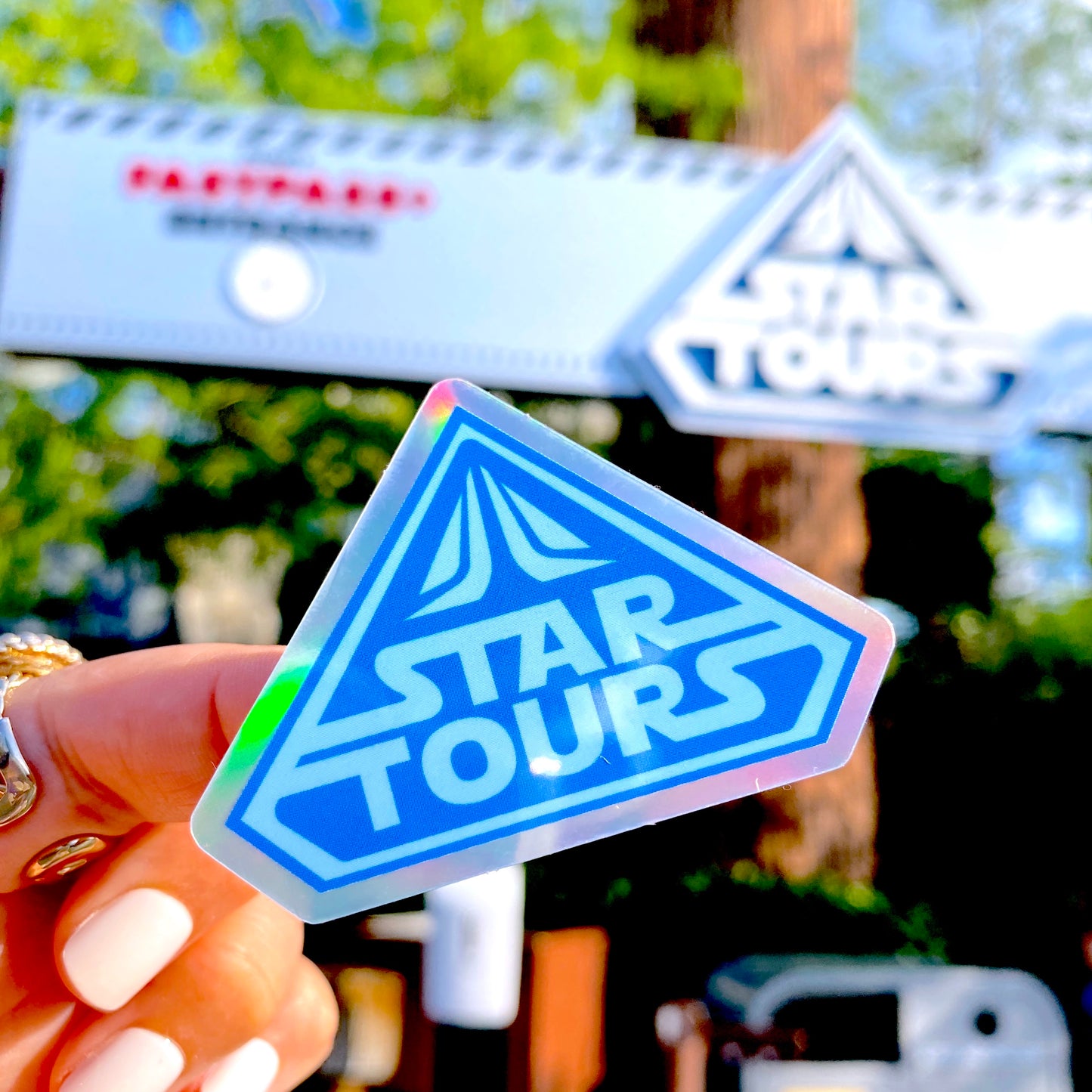 MAY 2021 FastPass - *WATERPROOF* Holographic Star Tours
