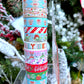 10MM Washi Tape - PINK Candy Cane
