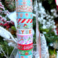 10MM Washi Tape - RED Candy Cane
