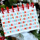 15MM Washi Tape - Holiday Varsity Letter