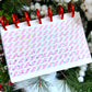 10MM Washi Tape - PINK Candy Cane