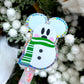 Magical Snowmen - Glitter Waterproof Sticker
