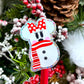 Magical Snowmen - Glitter Waterproof Sticker