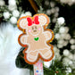Gingerbread Buddies - Glitter Waterproof Sticker