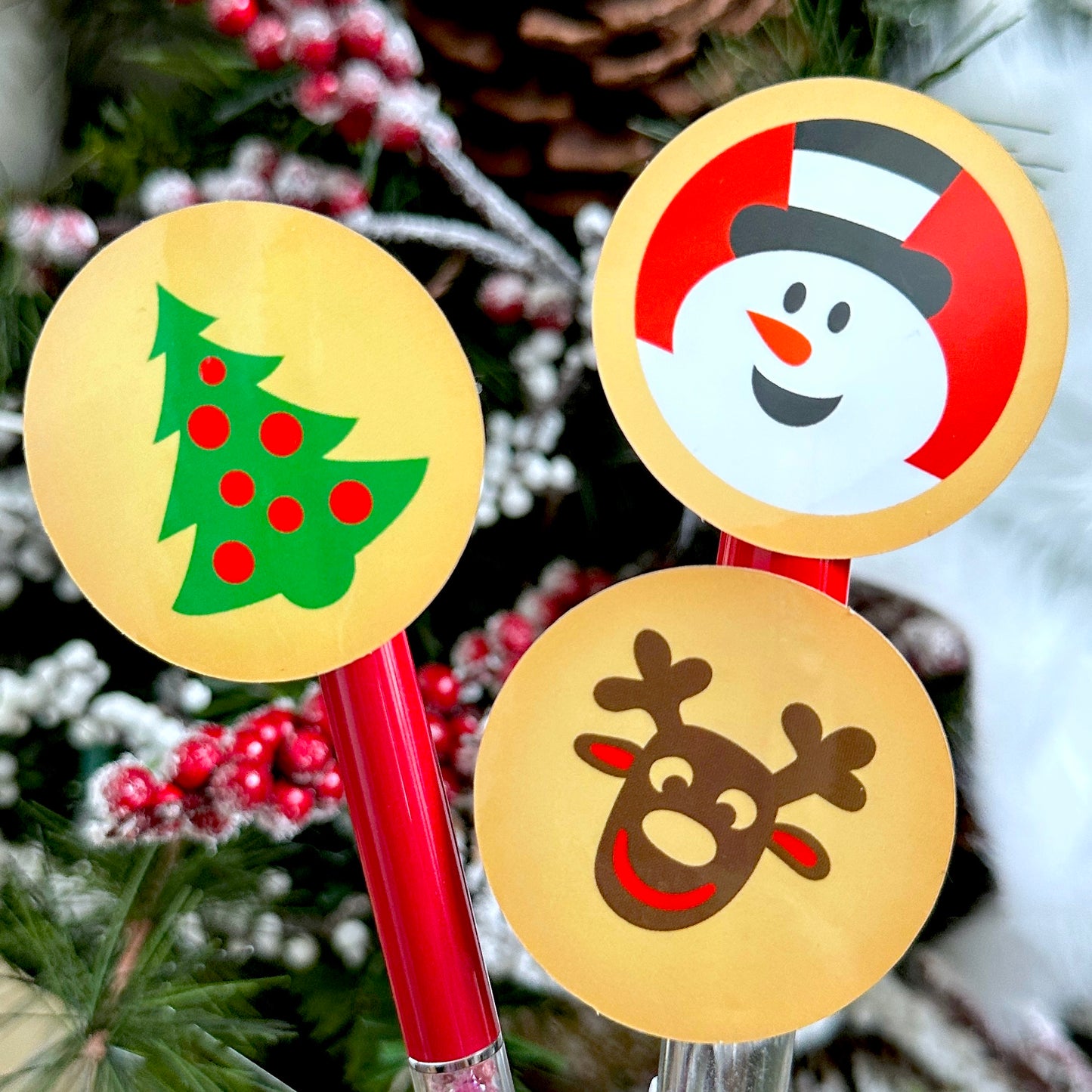 Holiday Cookies - Waterproof Sticker