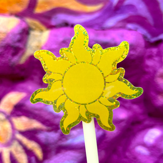 Waterproof Sticker - Princess Sun (Rapunzel)