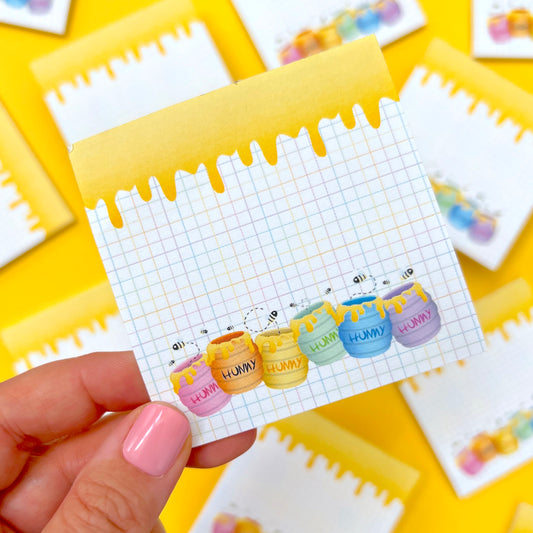 *OOPS* Hunny Pots Sticky Notes (3" x 3")