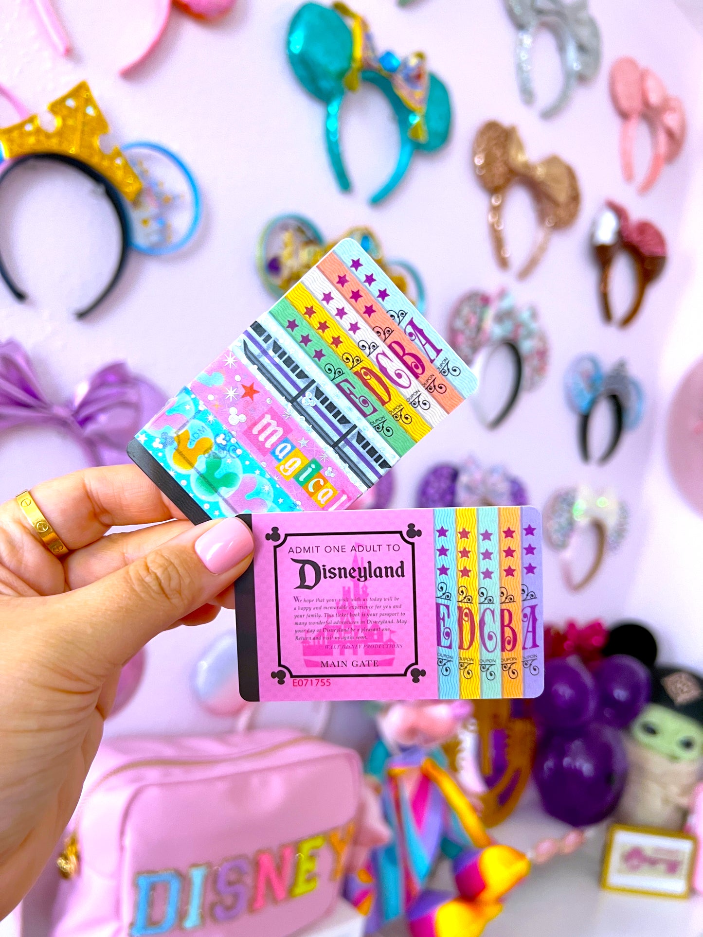 PVC Washi Card - DL TICKET BOOK