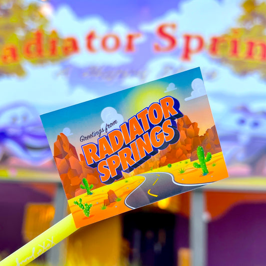 NEW! Radiator Springs - Vinyl Waterproof Sticker