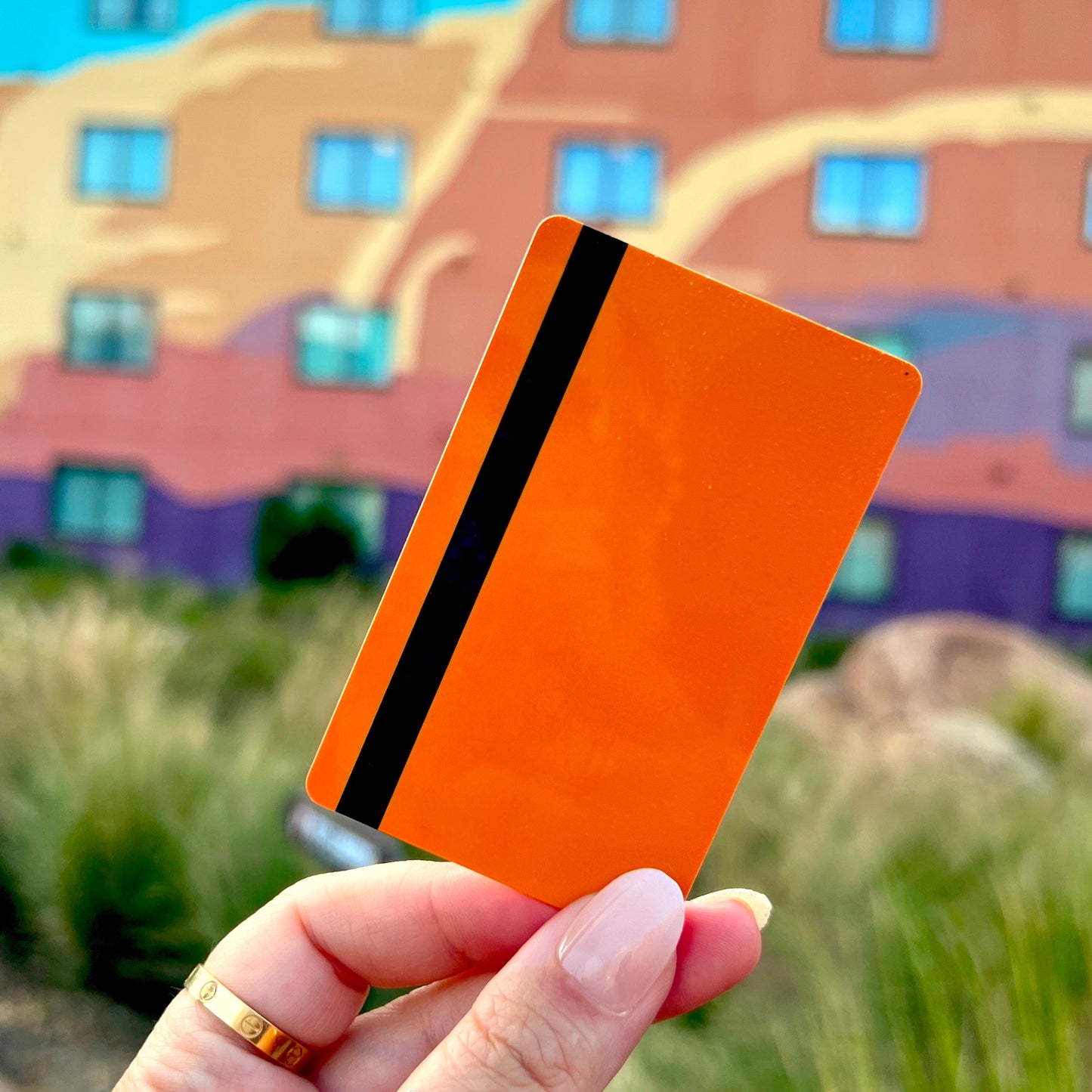PVC Washi Card - Radiator Springs Cozy Cone Motel
