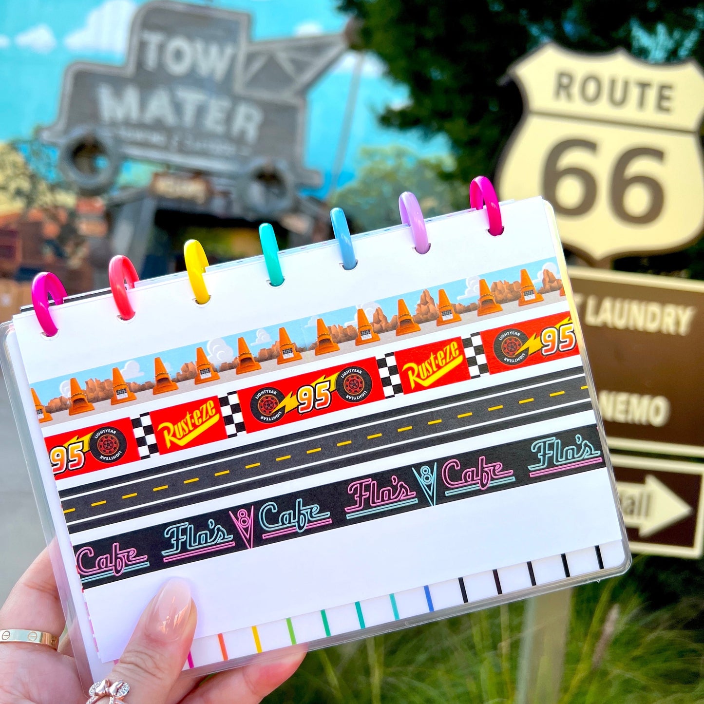 $1 DEAL! 15MM Washi Tape - Flo's V8 (CARS)