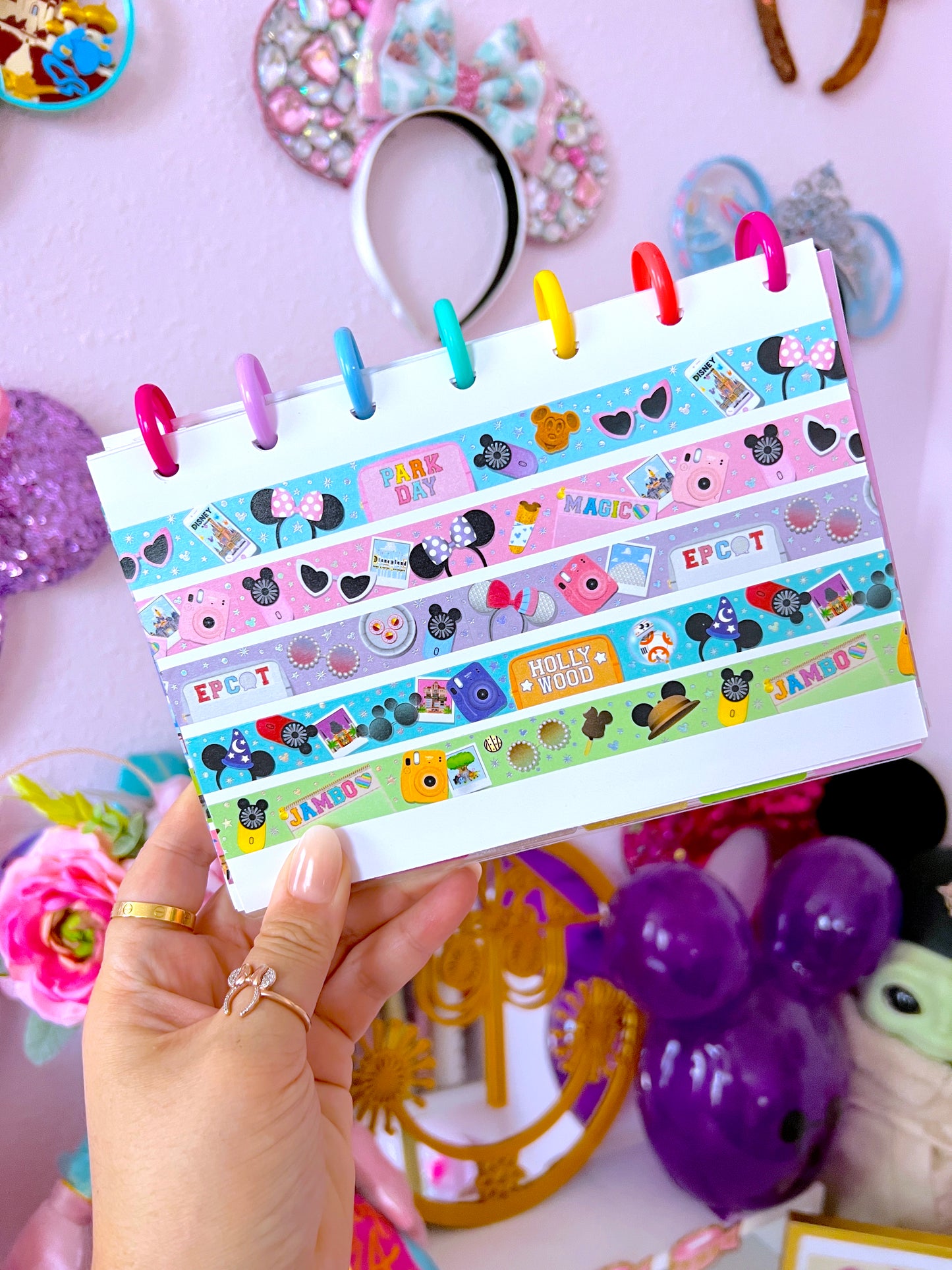 15MM Foiled Washi Tape - E.P.C.O.T. Park Day Flat Lay