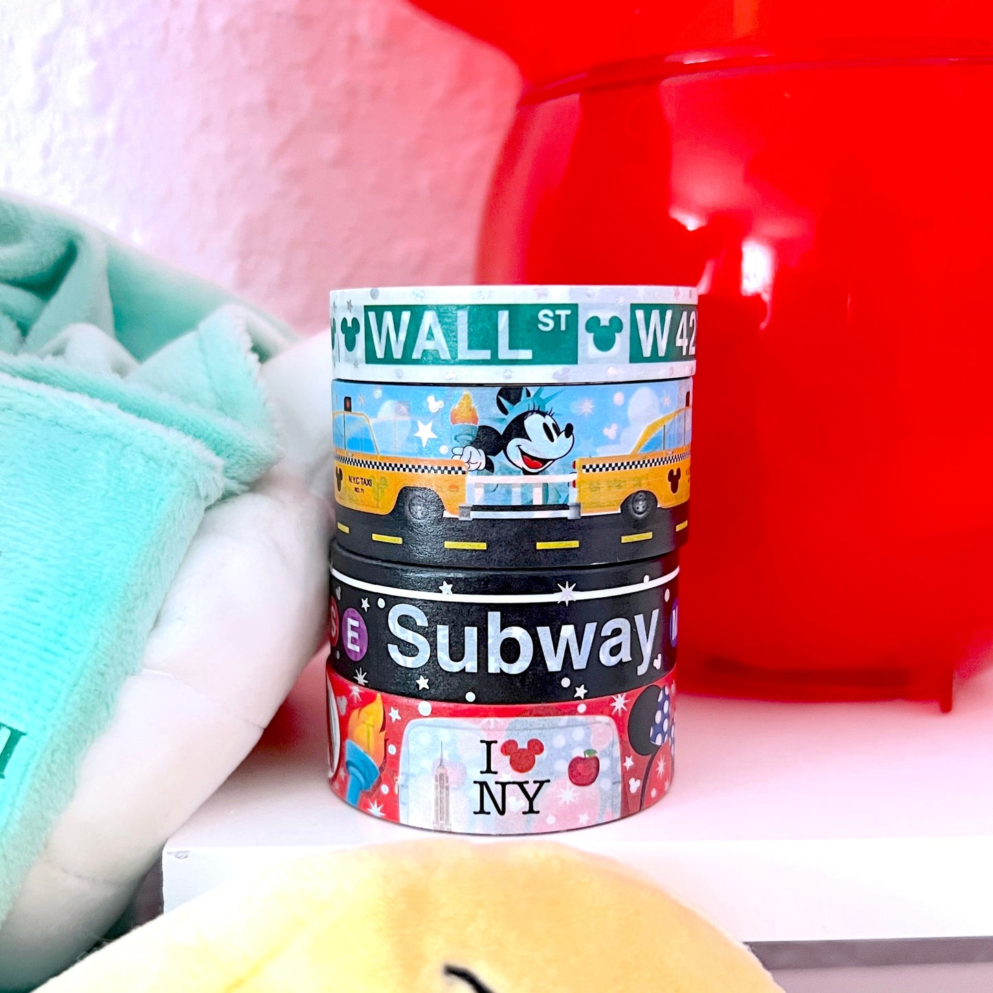 15MM Foiled Washi Tape - NYC Street Signs