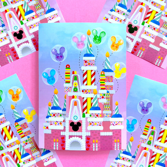 5"x7" Full Page Sticker - Cake Castle