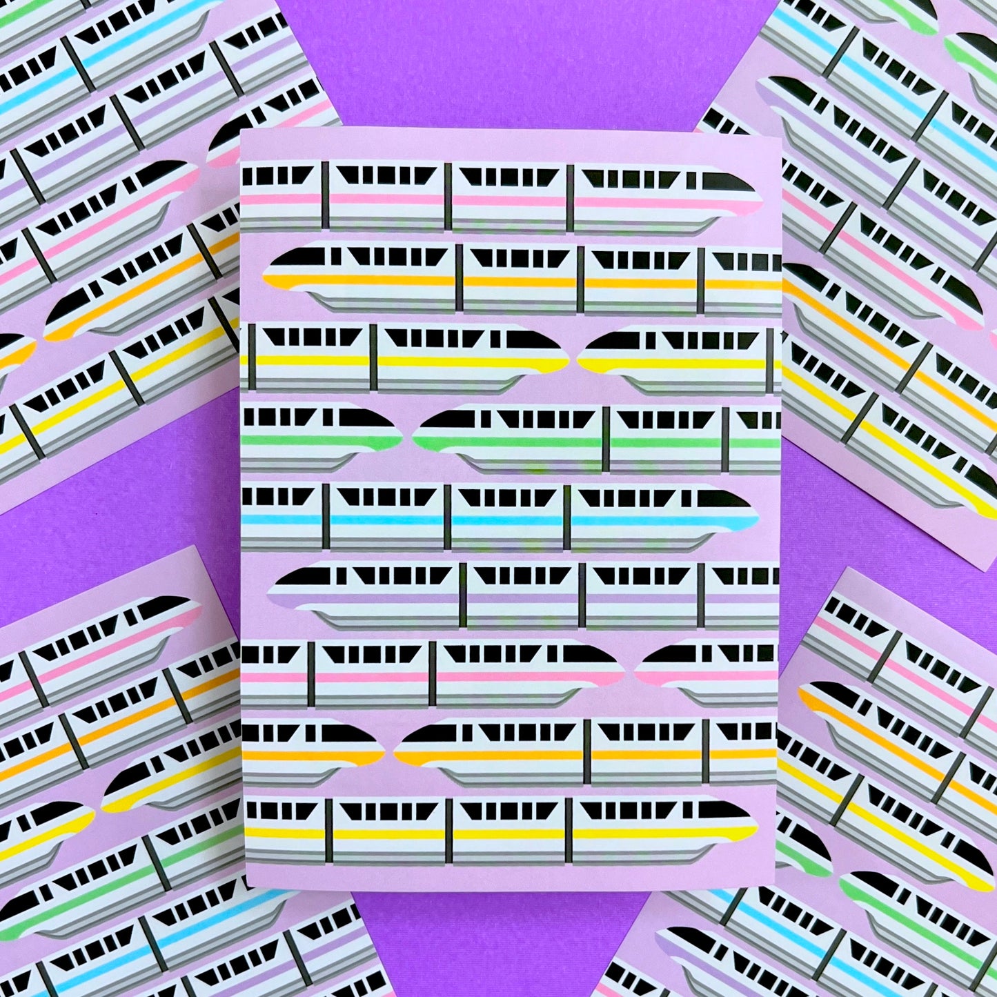 NEW! 5"x7" Full Page Sticker - Monorails