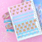 2020 WASHI TAPE *RESTOCK* - 15MM Pink-Blue Ombre Shine