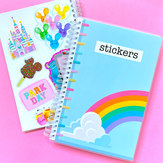 A5 Reusable Sticker Book (Choose Your Cover)