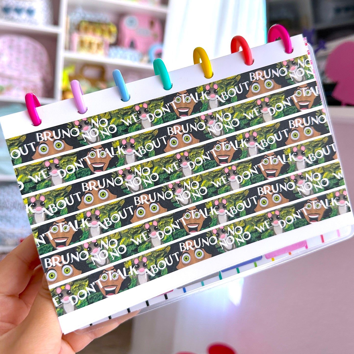 $1 DEAL! 15MM Washi Tape - We Don't Talk About Bruno (ENCANTO)