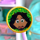 Madrigal Portraits - Glitter Waterproof Sticker