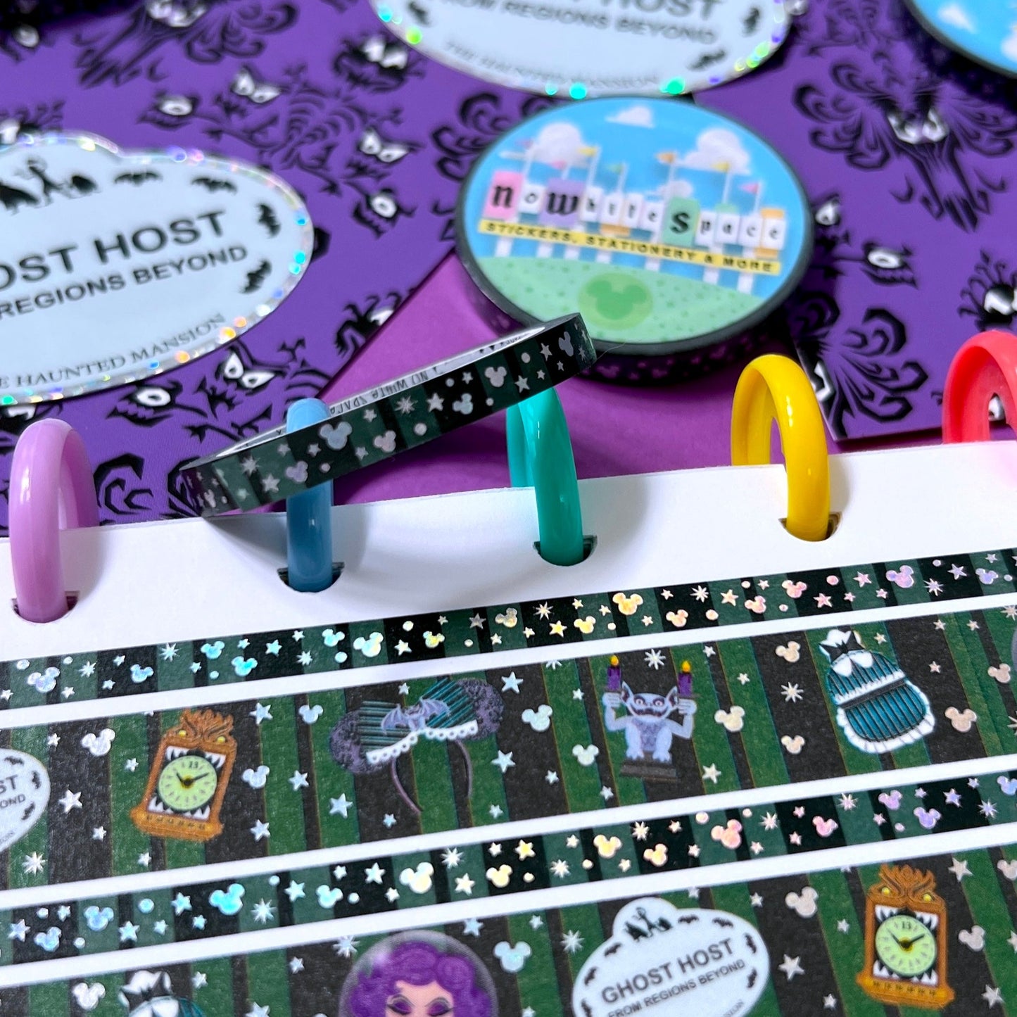 *REMIX* - 5MM Happy Haunts Stripes (5mm matching tape only)