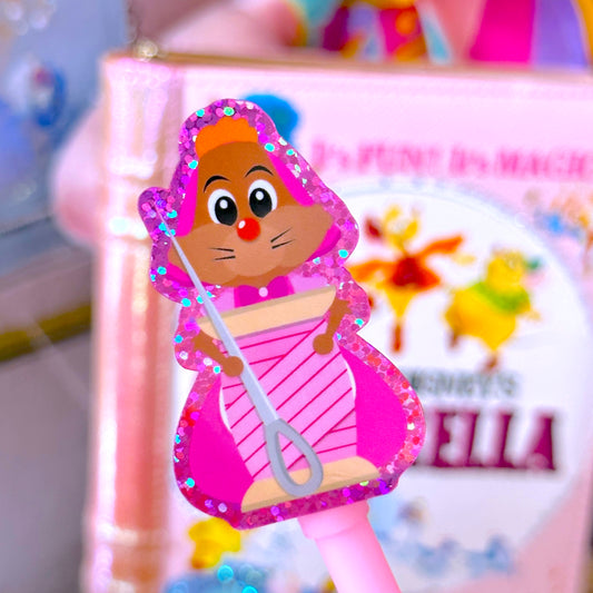 *DOLLAR DEAL* Waterproof Sticker - (Cinderella) Little Dressmakers