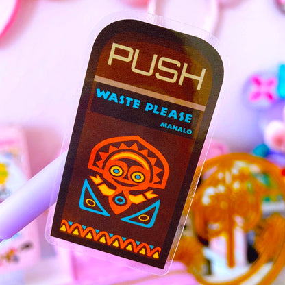 WATERPROOF STICKER - Magical Trashcans