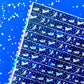 old- $1 DEAL! 15mm Washi Tape - Holographic Peter Pan