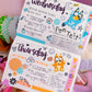Journaling Flag Stickers - Rainbow