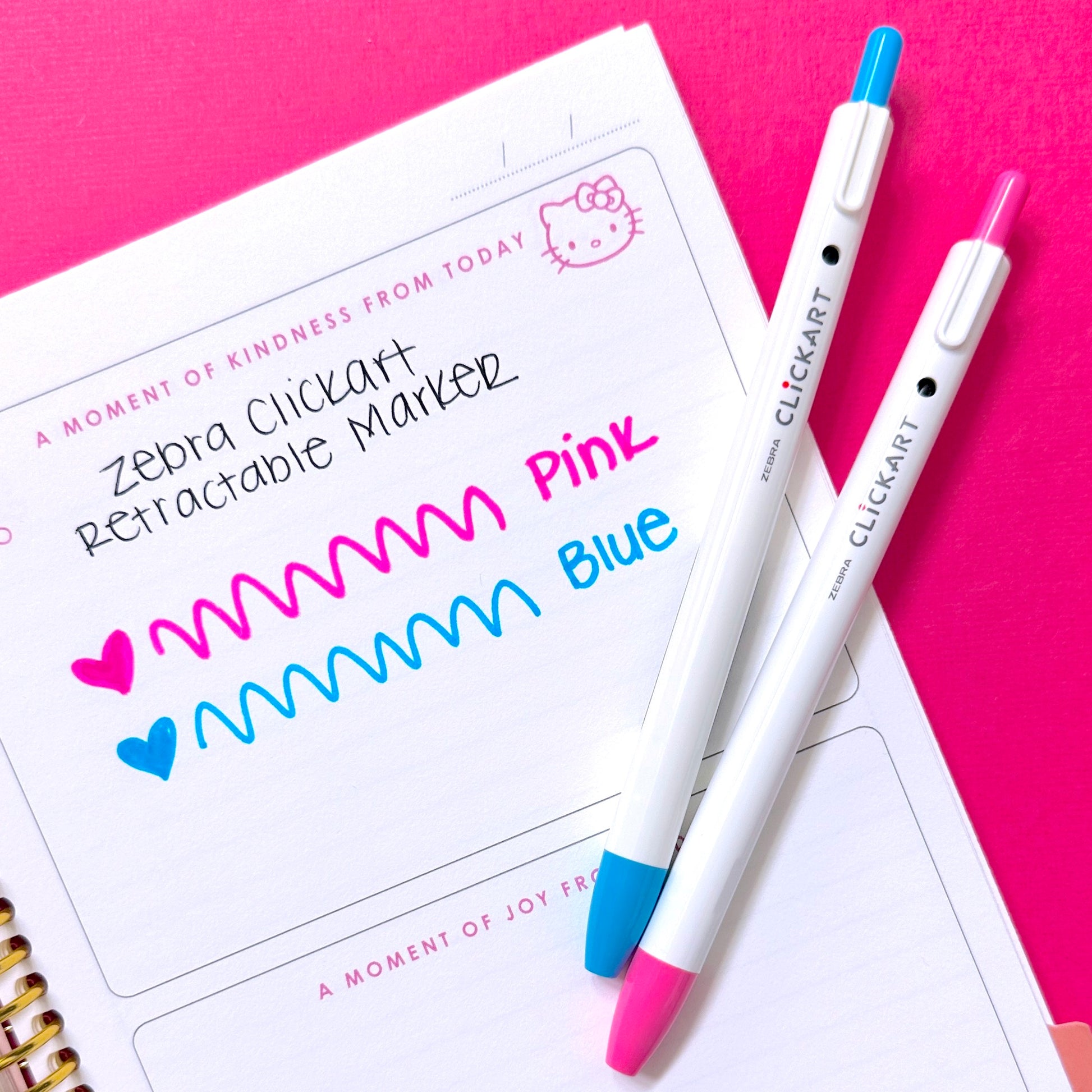 Zebra CLICKART Markers NoWhiteSpaceStickers